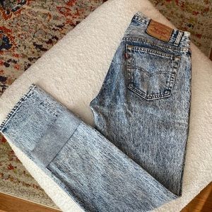 Vintage Levi’s Acid Wash Jeans